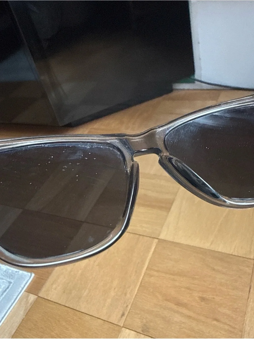 Oakley FROGSKINS Sunglasses Clear Smoke Grey OO9013-05 - 55[]17-133